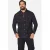 Jan Vanderstorm +FIT Collectie loose casual overhemd Plus Size donkerblauw