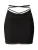Hoermanseder Rok ‘Claire’  zwart