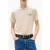 Tommy Hilfiger Outline Flag Script Classic Fit T-shirt Ecru