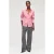 ZENGGI Org Cotton Fitted Shirt Pink