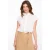 Geisha blouse lurex hearts 53341-81 10 off-white/ gold