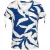 &Co Woman &co women top viana multi leaf cobalt