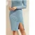 GUESS Marciano- Stealth Suede Skirt Riptide