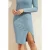 GUESS Marciano By  Marciano- Stealth Suede Skirt Riptide