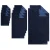 JOOP! Handdoek  blauw