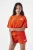 Oranje short