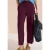 7/8 High Waist broek met wijde pijpen in Loose Fit