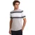 River Woods Custom Fit Sporty Striped T-shirt Old Wood Mix