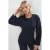 Ronde Hals Lange Mouwen Getailleerde Blouse