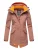 Marikoo dames softshelljas – Soulinaa, waterdicht met afneembare capuchon