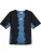 SOMETIME SOON Shirt ‘River’  kobaltblauw / zwart