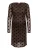 Only Maternity Jurk ‘OLMLaguna’  bruin / zwart