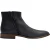 Tod’s Amandelneus Gevoerde Enkelbooties in Zwart Leder