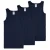 Sanetta Onderhemd  donkerblauw