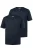Men Plus Shirt  donkerblauw
