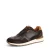 Travelin Sneakers laag ‘Dalton’  cognac / donkerbruin