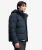 Premium Puffer Jas Met Capuchon Blauw