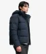 Premium Puffer Jas Met Capuchon Blauw