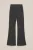 WE Fashion – Meisjes flared legging met gilttergaren – Skinny Fit – Zwart –