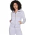 Skechers Dames-sweatshirt met lange mouwen en diamantpatroon (Lichtroze)
