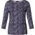 YEST CURVE Shadia essential Tops  Dark Navy/Multi Colo