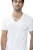Mey Dry Cotton T-Shirt V-hals wit, Effen