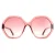 Chloe Round dames roze kristal roze bruine gradiënt ch0008s esther