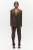 BENU Dames Bruine Elegante Broek met Sluiting bij de Pijp