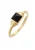 ELLI PREMIUM Ring  goud / zwart