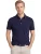 Brax poloshirt katoen donkerblauw gemêleerd normale fit
