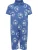 Hummel Rompertje/body ‘Mini’  blauw / lichtgrijs