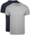 Levi’s T-shirt Solid Crew Navy Grijs 2Pack