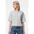 PIECES vest met wol gebreid