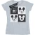 Li-cense Disney dames mickey mouse smiling squares katoenen t-shirt