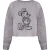 Disney Dames/dames Mickey Mouse Sketch Crop Sweatshirt (Sportgrijs)