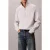 Calvin Klein Ls Snowy Tech Knit Sweater Chalk