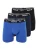 NIKE Underwear Boxershorts  blauw / navy / zwart / wit