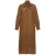 River Woods Bow Collar Dress Brown