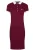 Jimmy Sanders Jurk  bordeaux / wit