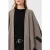 AllSaints Bronwen Ruana Desert Taupe Grey