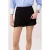 TRENDYOLMİLLA Dames Zwart Effen Kort / Mini Skort Rokken