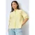 SisterS Point broderie blouse met krijtstreep – lichtgeel