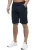 Enzo | Chinoshort voor heren in marineblauw