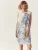 TATUUM Zomerjurk ‘Meave’  royal blue/koningsblauw / offwhite