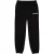 Lacoste Flanellen broek met logo voor dames (Zwart)