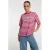 Refined Department gestreepte T-shirt roze