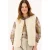 Zusss teddy gilet – ecru