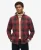 Superdry Mannen Vintage Geruit Overshirt Rood
