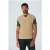 No Excess Spencer V-neck Relief Rib Jacquard With Wool Stone