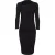PINKO Manichino Abito Jersey Crepe D Black